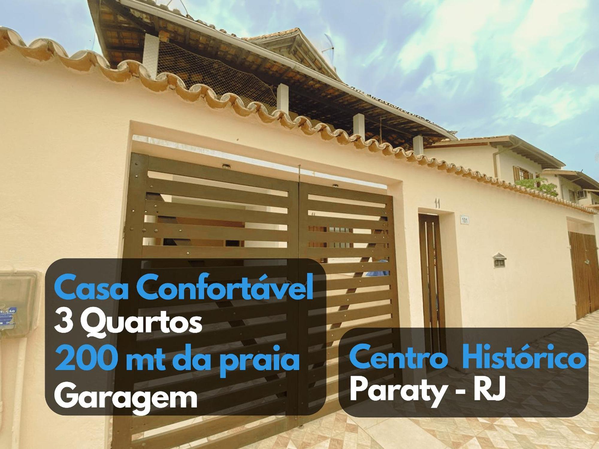 Casa Familia Com Ar Vaga Praia Do Centro パラチ エクステリア 写真